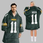 11 Green Bay Football Unisex Blanket Hoodie
