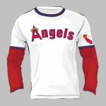 2025 Angels Throwback Long Sleeve Shirt Giveaway