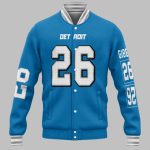 26 Detroit Football Unisex Jacket