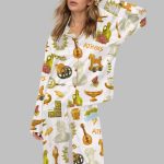 Antique Greece Satin Pajama Set