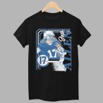 Bills 17 Josh Allen Football Shirt