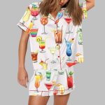 Cocktails Drinking Pajama Set