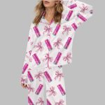Coquette Energy Drinks Satin Pajama Set