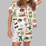 Espresso Martini Valentine's Day Foods Luck You 777 Pajama Set