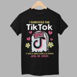 I Survived The Tiktok Ban Shirt