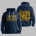 Notre Dame Let's Go Irish Football Unisex Hoodie