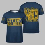 Notre Dame Let's Go Irish Football Unisex Shirt