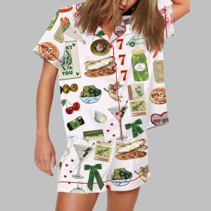 Espresso Martini Valentines Day Foods Luck You 777 Pajama Set