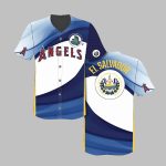 2025 Angels Salvadoran Heritage Day Jersey Giveaway