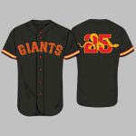 2025 Giants Bruce Lee Tribute Night Jersey Giveaway