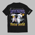 2025 Rockies Brenton Doyle & Ezequiel Tovar Gold Glove T-shirt Giveaway