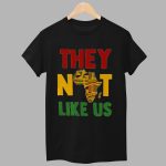 Africa Map They Not Like Us Shirt