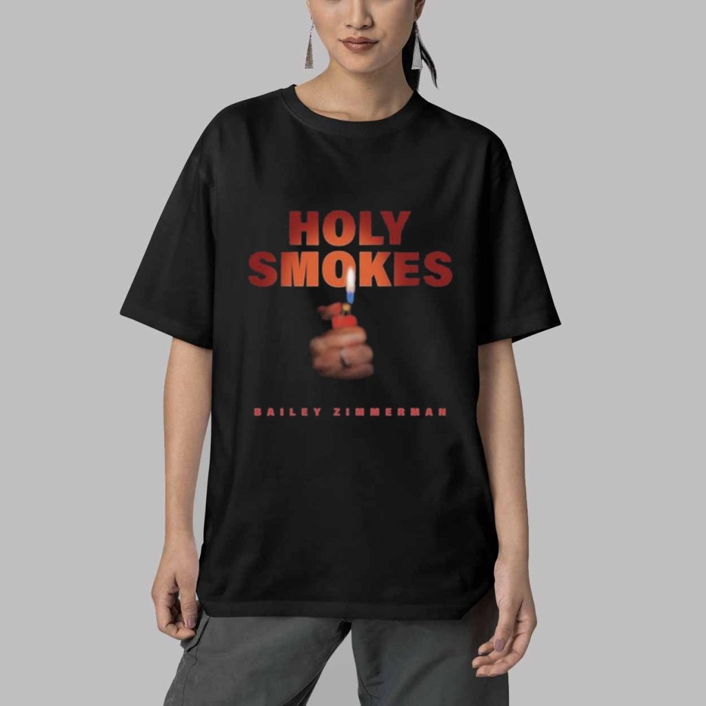 Bailey Zimmerman Holy Smokes Shirt 5