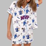 Be Good Do Good God Bless and Go Bills Josh Allen MVP Pajama Set