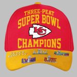 Chiefs Three Peat Super Bowl LIX Champions Hat