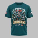 Eagles 2X Super Bowl Champions 2024 Shirt Hoodie