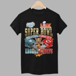 Eagles Vs Chiefs Super Bowl LIX New Orleans 2025 Helmet Shirt