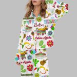 Fiesta Cinco De Mayo Satin Pajama Set