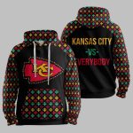Mardi Gras Kansas City Football Hoodie