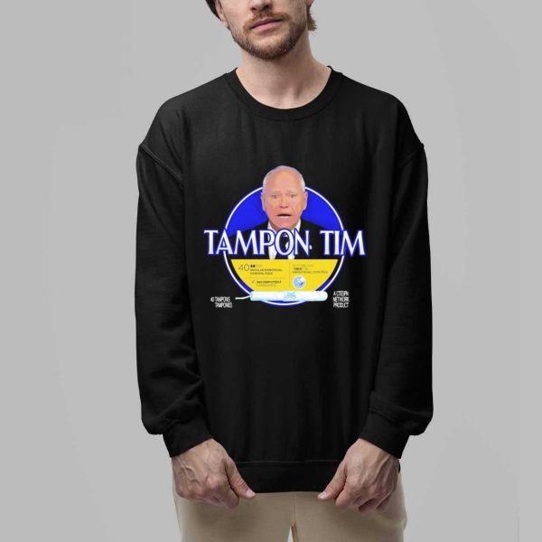 Tampon Tim Walz 40 Tampons Tampones A Ctespn Network Product Shirt 2
