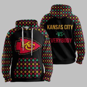 Mardi Gras Kansas City Football Hoodie 1