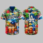 2025 Dodgers Hawaiian Shirt