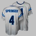 2025 Jays George Springer Football Jersey Giveaway