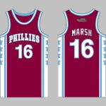 2025 Phillies Brandon Marsh Basketball Jersey Giveaway