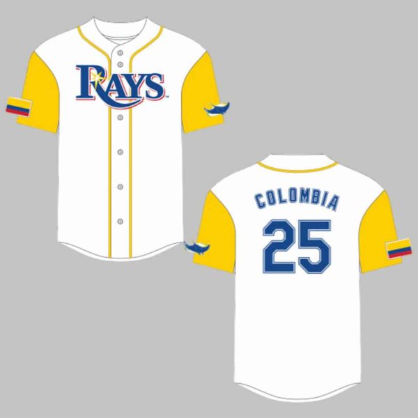 2025 Rays Colombian Heritage Jersey Giveaway 1