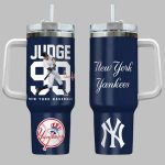 2025 Yankees Judge 99 Baseball Tumbler