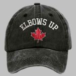 Canada Elbows Up Printed Baseball Cap