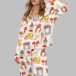 Crawfish Boil Party Satin Pajama Set