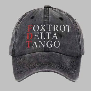 Foxtrot Delta Tango Print Hat 1