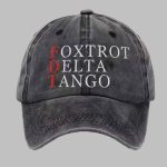 Foxtrot Delta Tango Print Hat