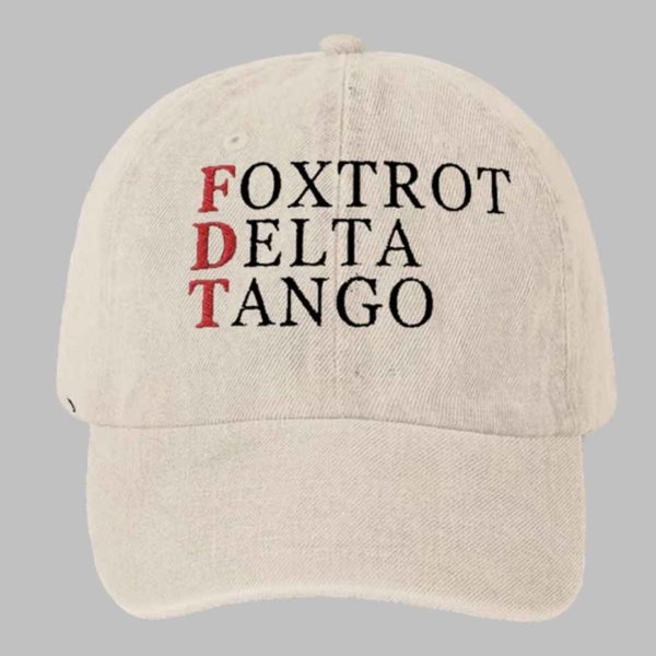 Foxtrot Delta Tango Print Hat 5