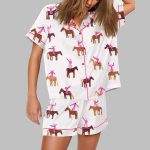Gangstas Paradise Cowboys Horses Rodeo Pajama Set