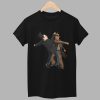 Indiana Jones punching Elon Musk while hes giving his salute Shirt 1