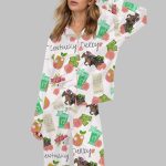 Kentucky Derby Horse Satin Pajama Set