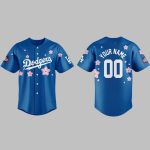 LA Dodgers Takashi Murakami World Tour Tokyo Series Custom Name Jersey