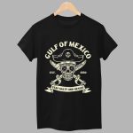 Skull Gulf Of Mexico Est 1550 Stay Salty And Resist Shirt