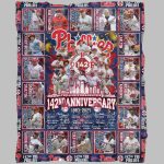 The Phillies 142nd Anniversary 1883 2025 Blanket