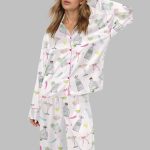 Trendy Tequila Margarita Satin Pajama Set