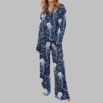 Whale Shark Satin Pajama Set