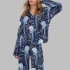 Whale Shark Satin Pajama Set 3