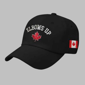 Canada Elbows Up Printed Hat 1
