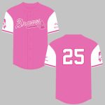 2025 Braves Breast Cancer Awareness Day Jersey Giveaway