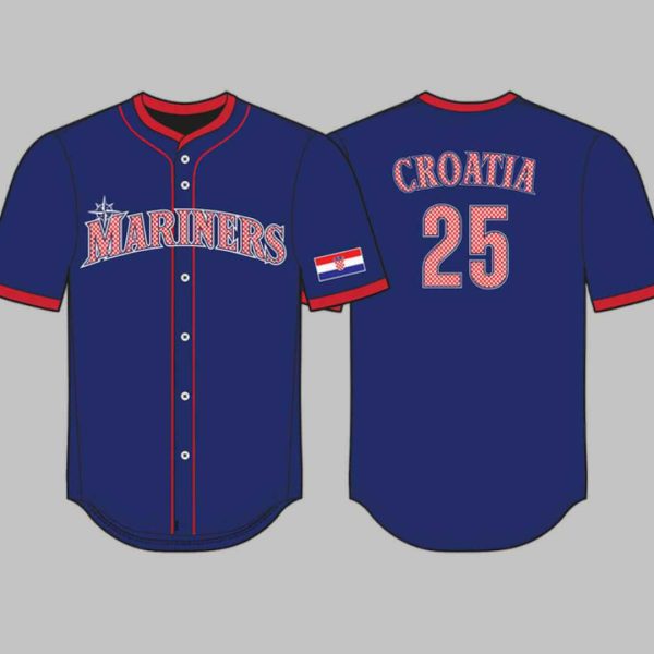2025 Mariners Croatian Heritage Day Jersey Giveaway 1