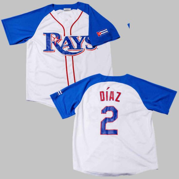2025 Rays Cuban Heritage Jersey Giveaway 1