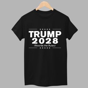 Trump 2028 Rewrite The Rules Shirt 1
