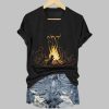Womens FDT Cat Print Casual T Shirt 3